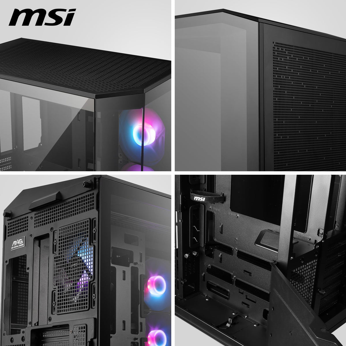 MSI MAG Pano 100R PZ - ATX PC Case - 306-7G26R21-HH9