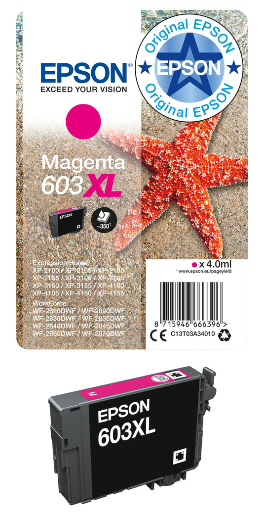 Epson 603XL Magenta (C13T03A34010)
