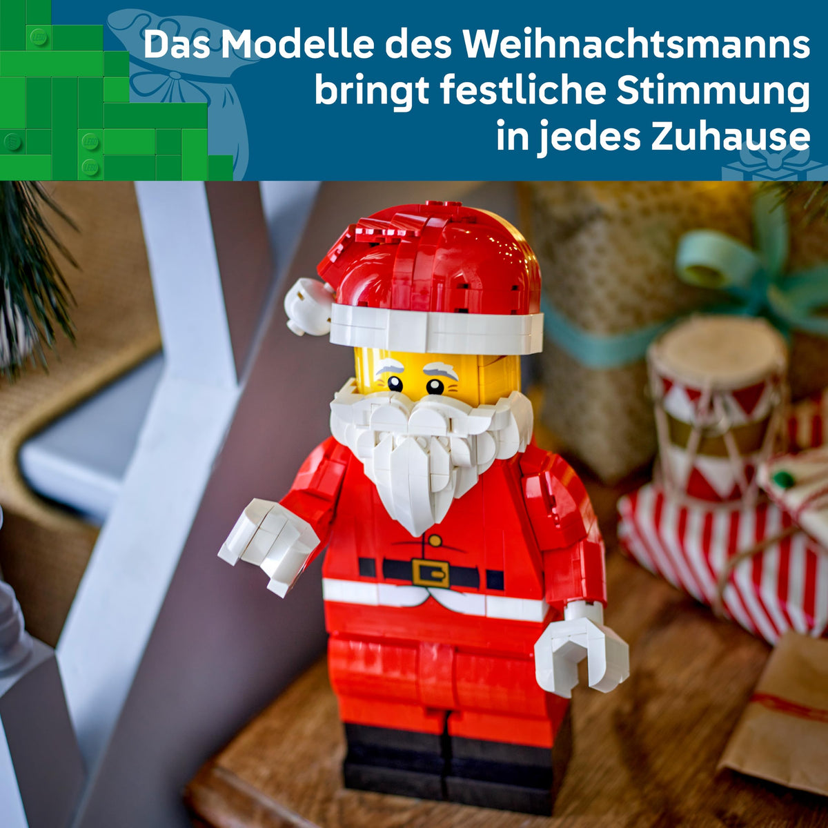 LEGO Large Santa Minifigure 40820