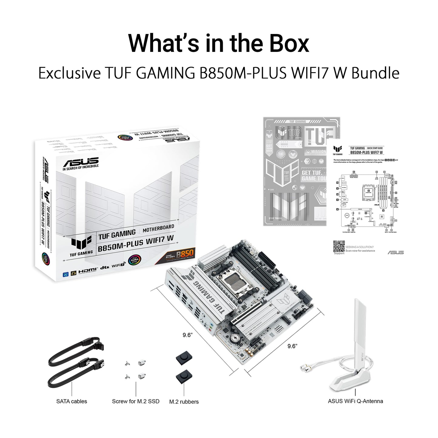 ASUS TUF Gaming B850M-Plus WIFI7 W 90MB1MD0-M0EAY0