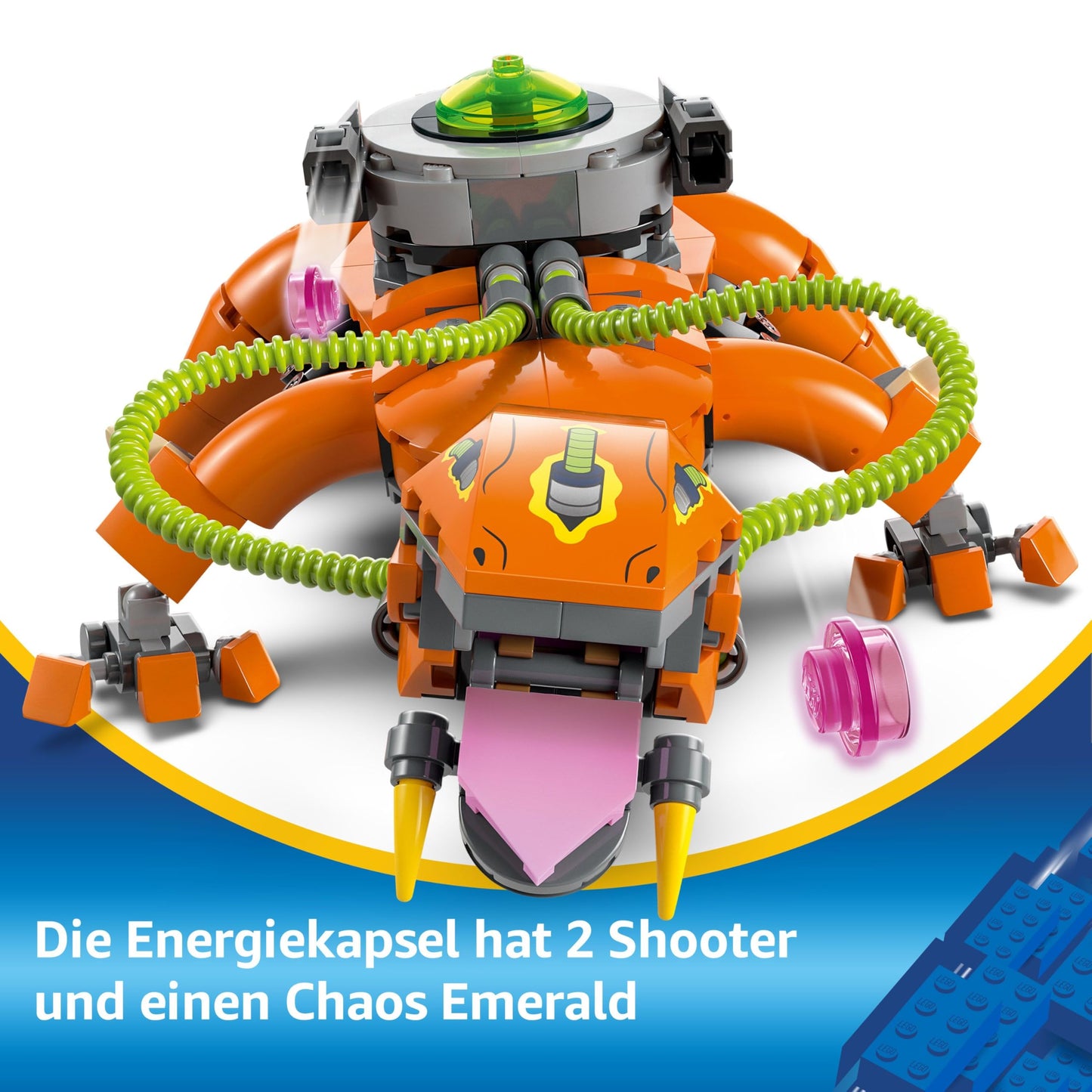 LEGO Sonic the Hedgehog Super Shadow vs. Biolizard, gamer toy, gift for boys and girls, collectible playset for children and video game fans, with figures of the characters 77003