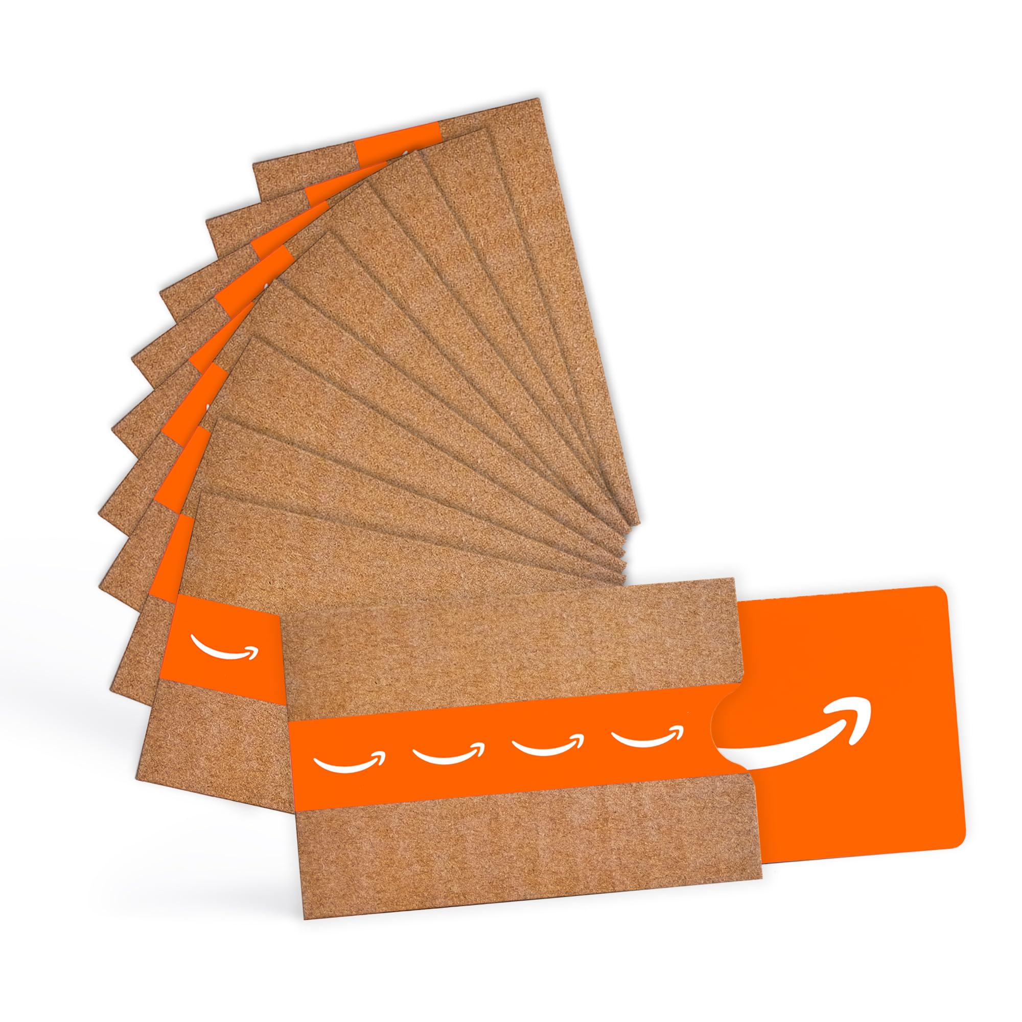 Amazon Physical Gift Card - Mini Amazon Sleeve Multi-Pack (Pack of 10) - Fixed