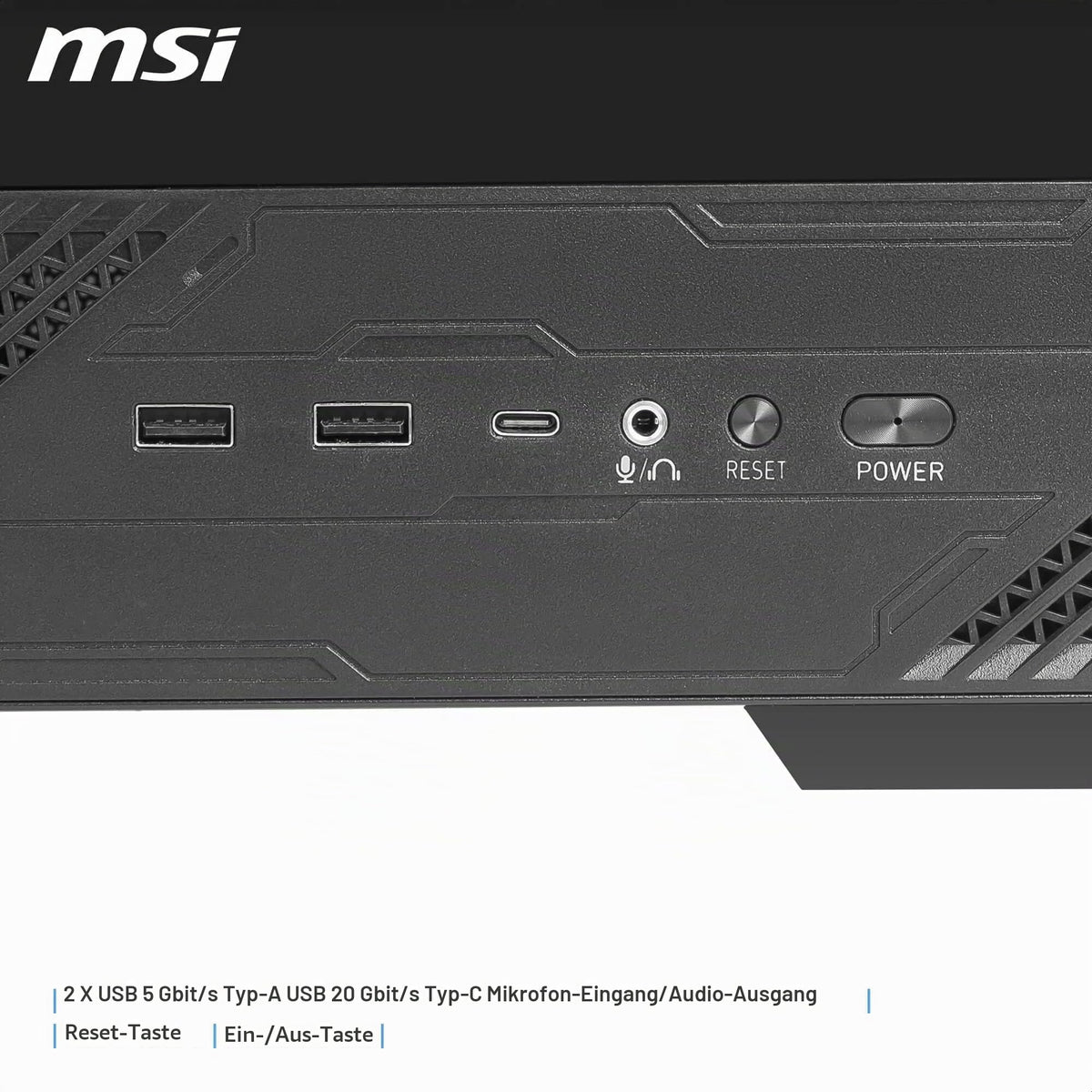MSI MAG PANO 130R PZ – Carcasa de gaming Mid-Tower - 306-7G32R21-HH9
