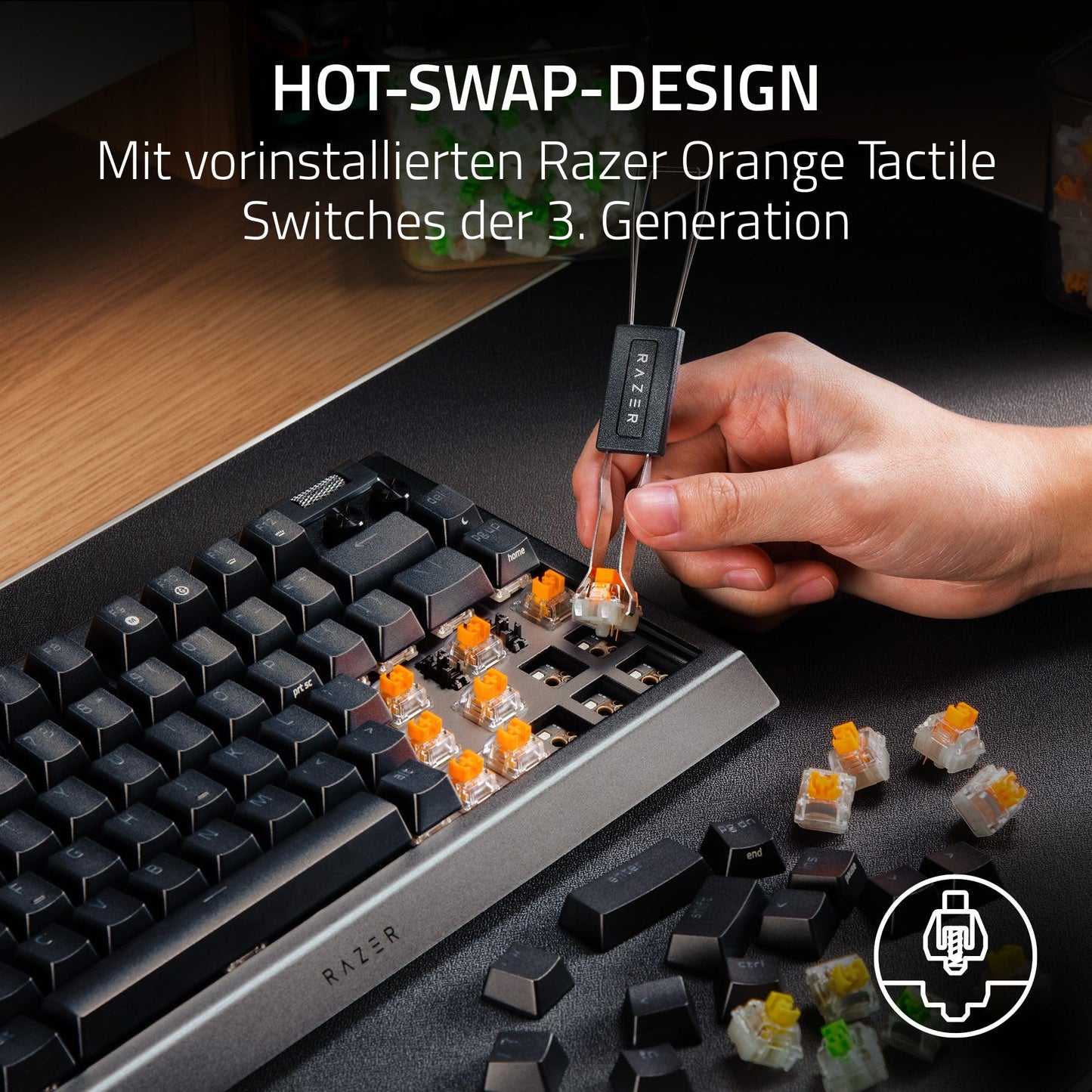 Razer BlackWidow V4 75% (RZ03-05000400-R3E1)