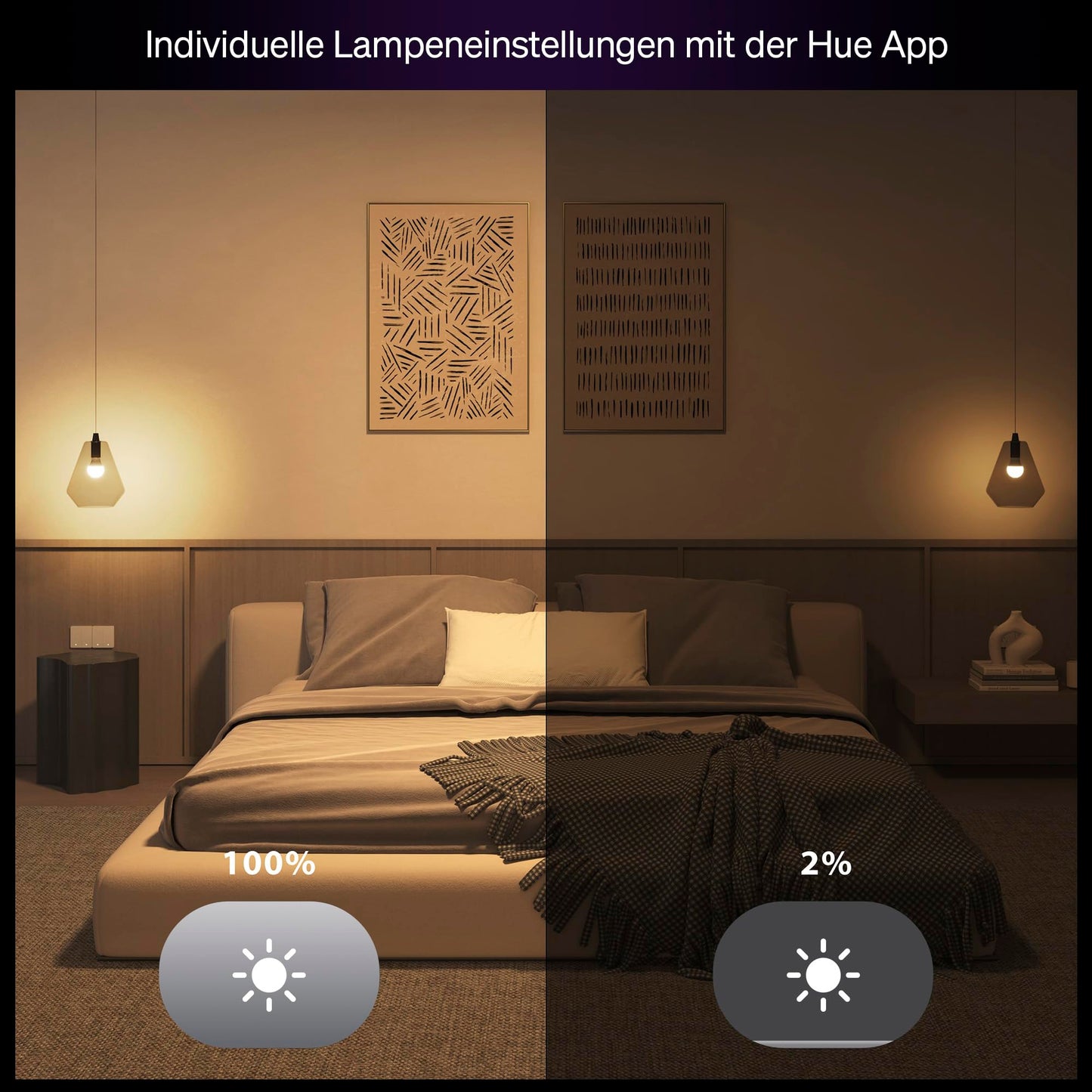 Philips Hue Essential A60 E27 4-Pack 39230400