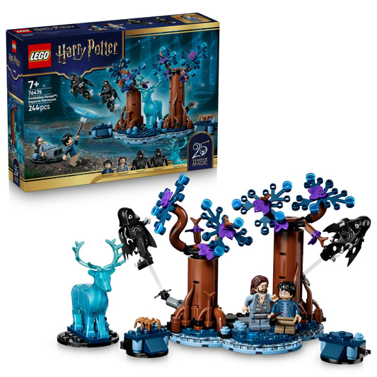 LEGO Harry Potter Forbidden Forest: Expecto Patronum toy - model with 2 dementors, deer and 2 minifigures including Sirius Black - gift for girls, boys and fans aged 7 and over - 76475