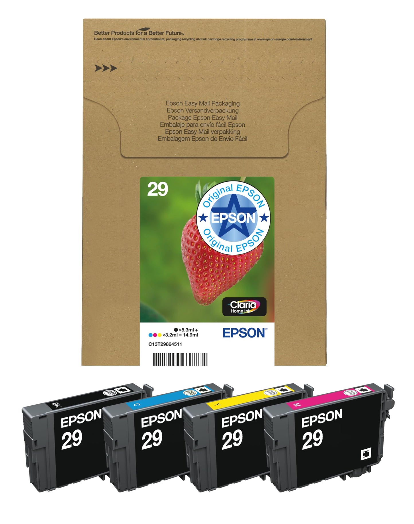 Epson 29 Strawberry Multipack 4-Pack (T2986)