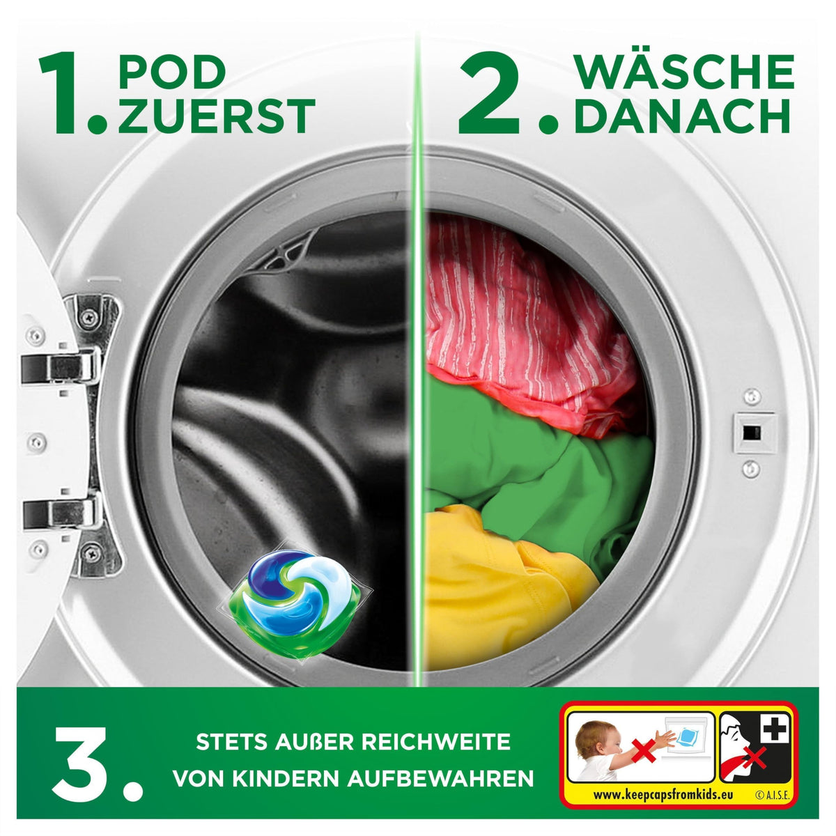 Ariel Pods Color+ Detergent, 120 spălări - 8006530329330