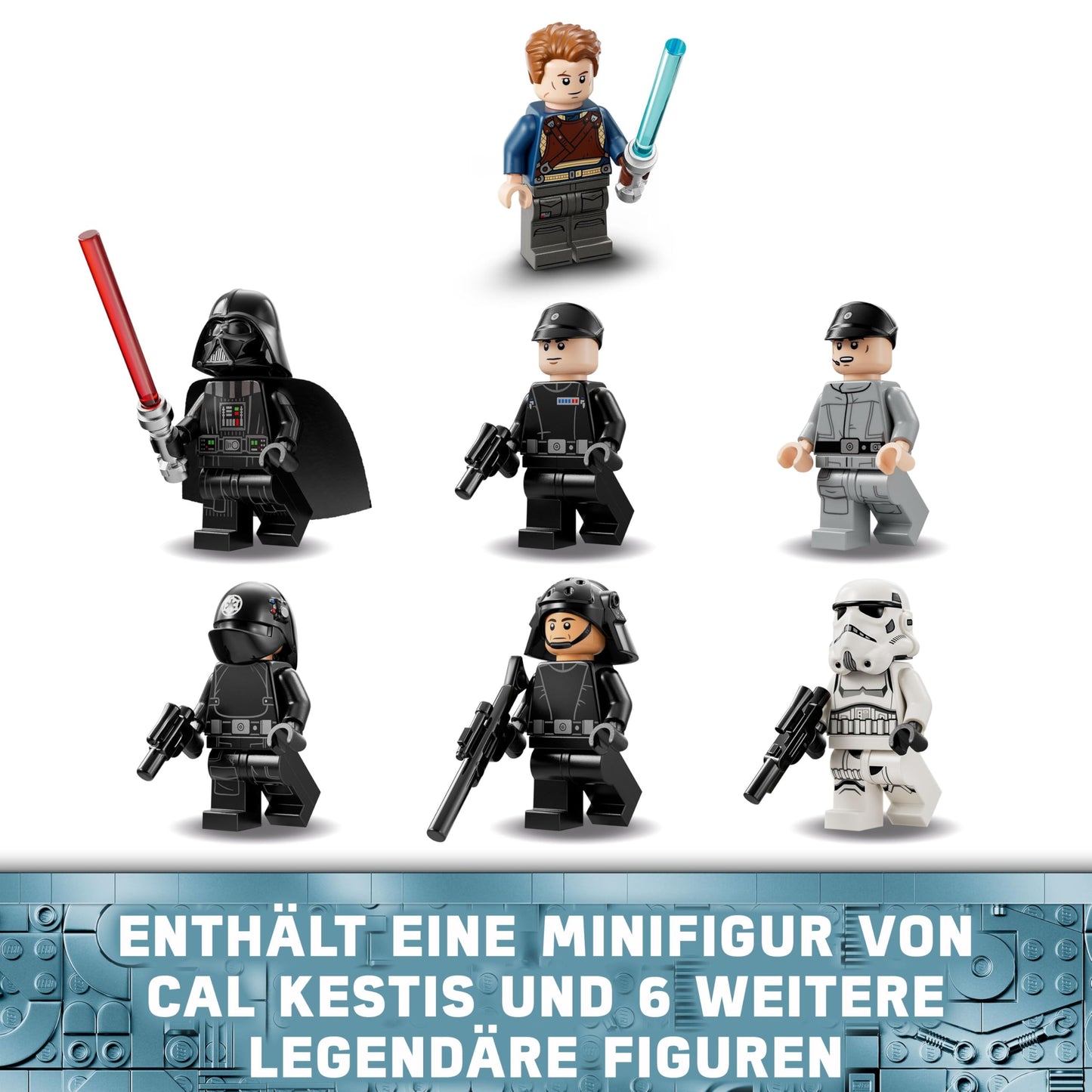 LEGO Star Wars 75394 Imperial Star Destroyer - spaceship toy with detailed interior and 7 minifigures - birthday gift for boys aged 10 and over and adult fans