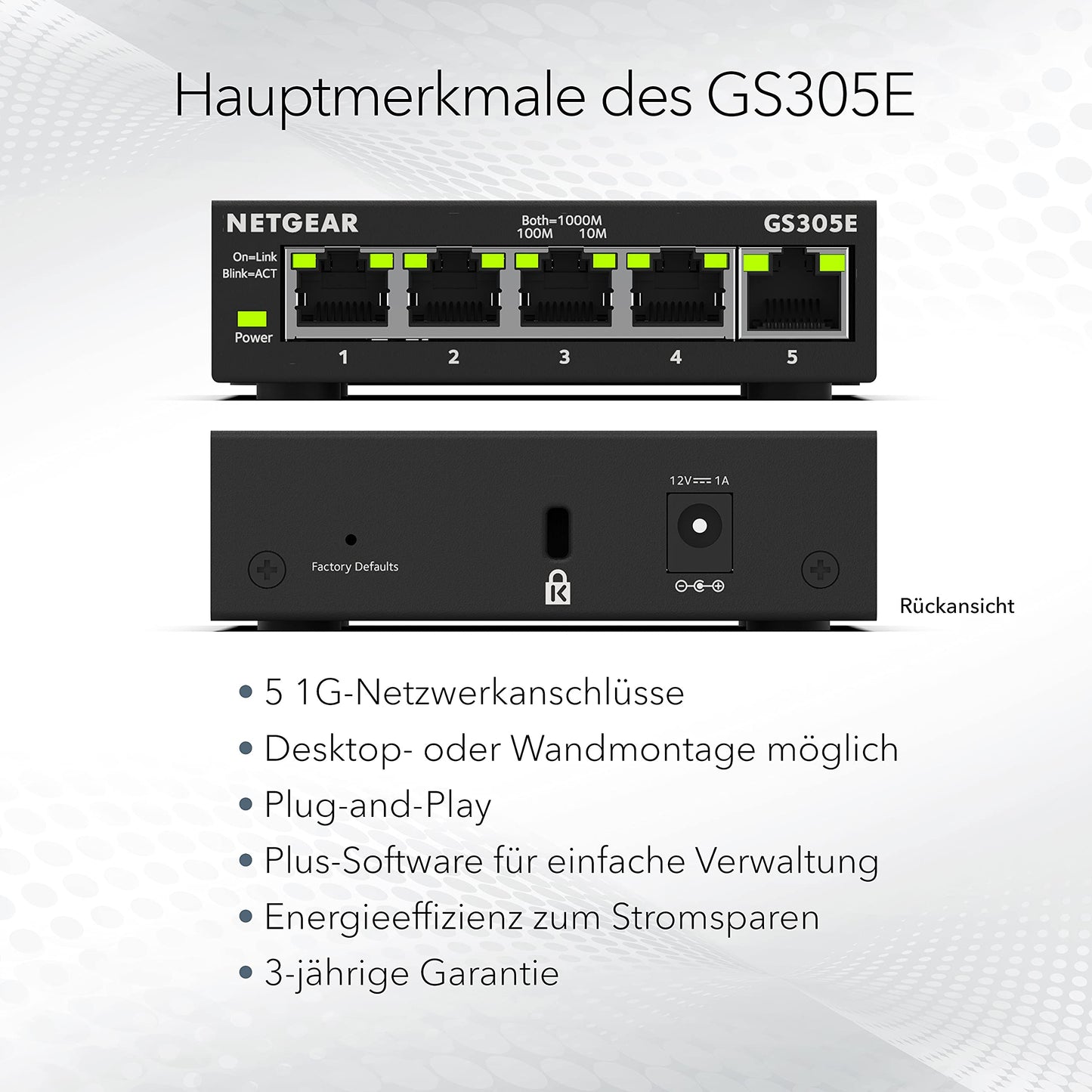 Netgear GS305E (GS305E-100PES)