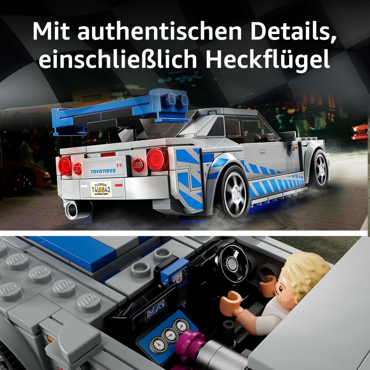 LEGO Speed Champions 2 Fast 2 Furious – Nissan Skyline GT-R (R34) 76917