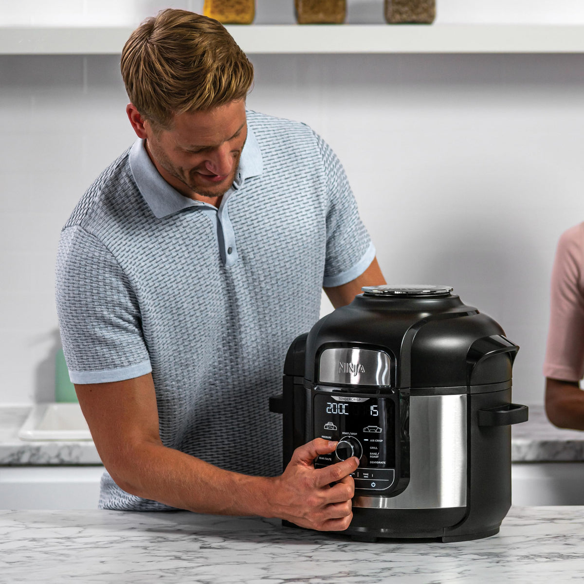 Ninja Foodi MAX Multicooker, 7.5L, 9-in-1 Multicooker, Grilling and more - OP500EU