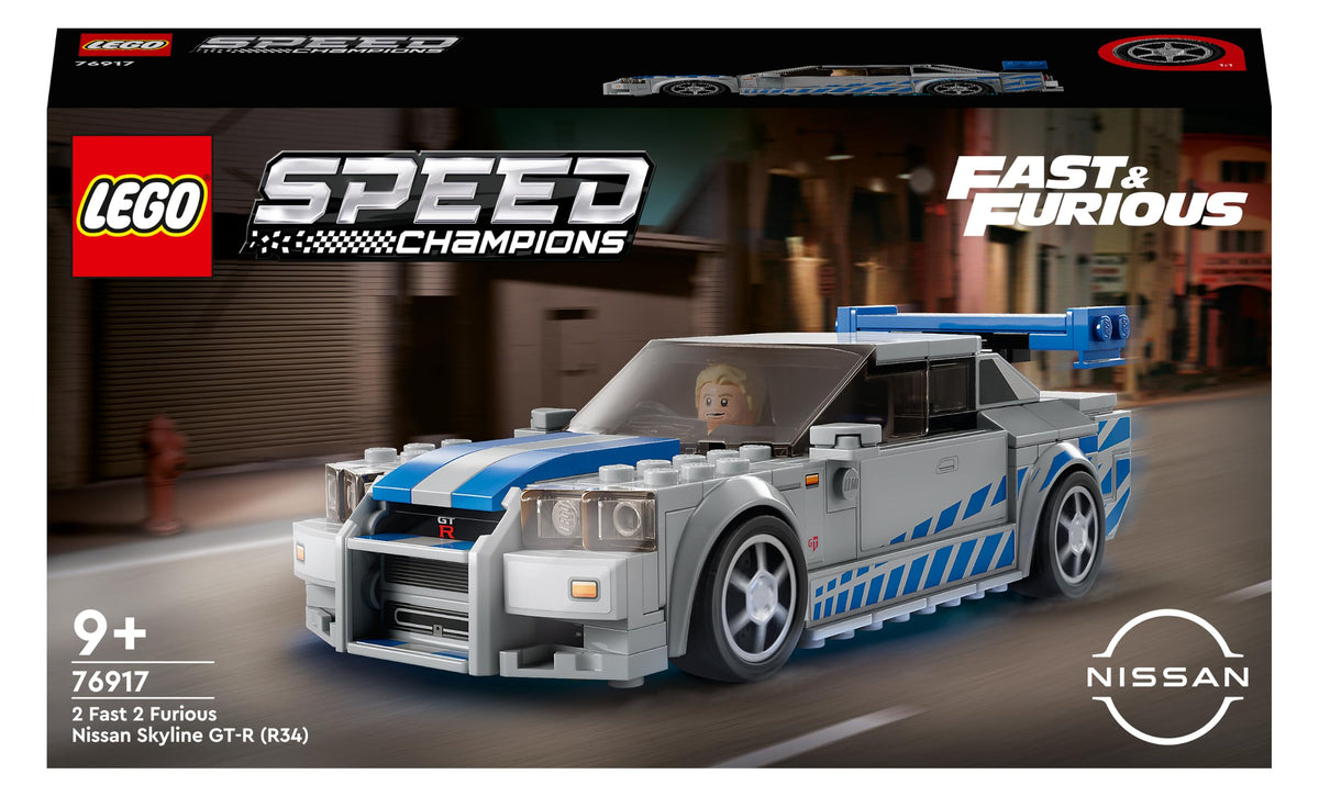LEGO Speed Champions 2 Fast 2 Furious – Nissan Skyline GT-R (R34) 76917
