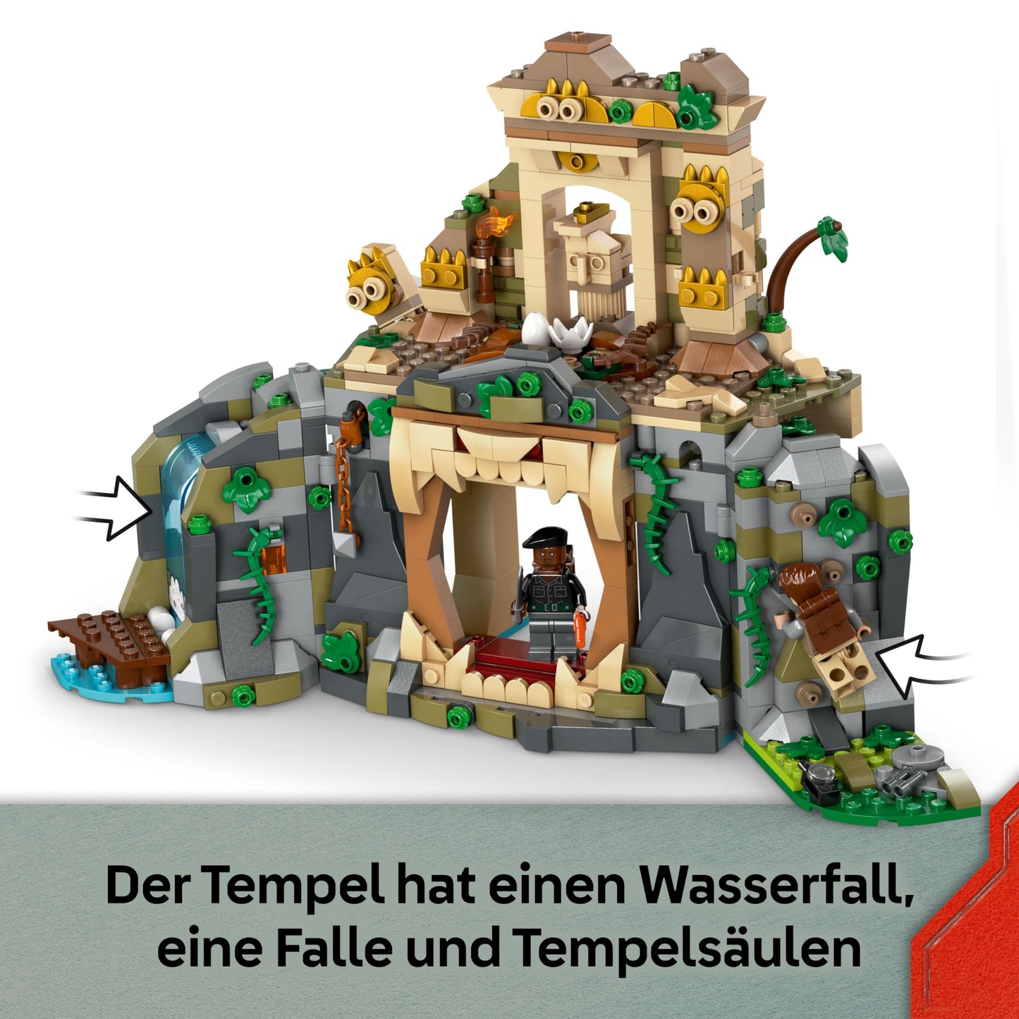 LEGO Jurassic World Spinosaur & Quetzalcoatlus: Helicopter Deployment - 2 Toy Dinosaurs, Helicopter, Truck and 4 Minifigures - Gift for Boys and Girls Ages 8 and Up - 76976
