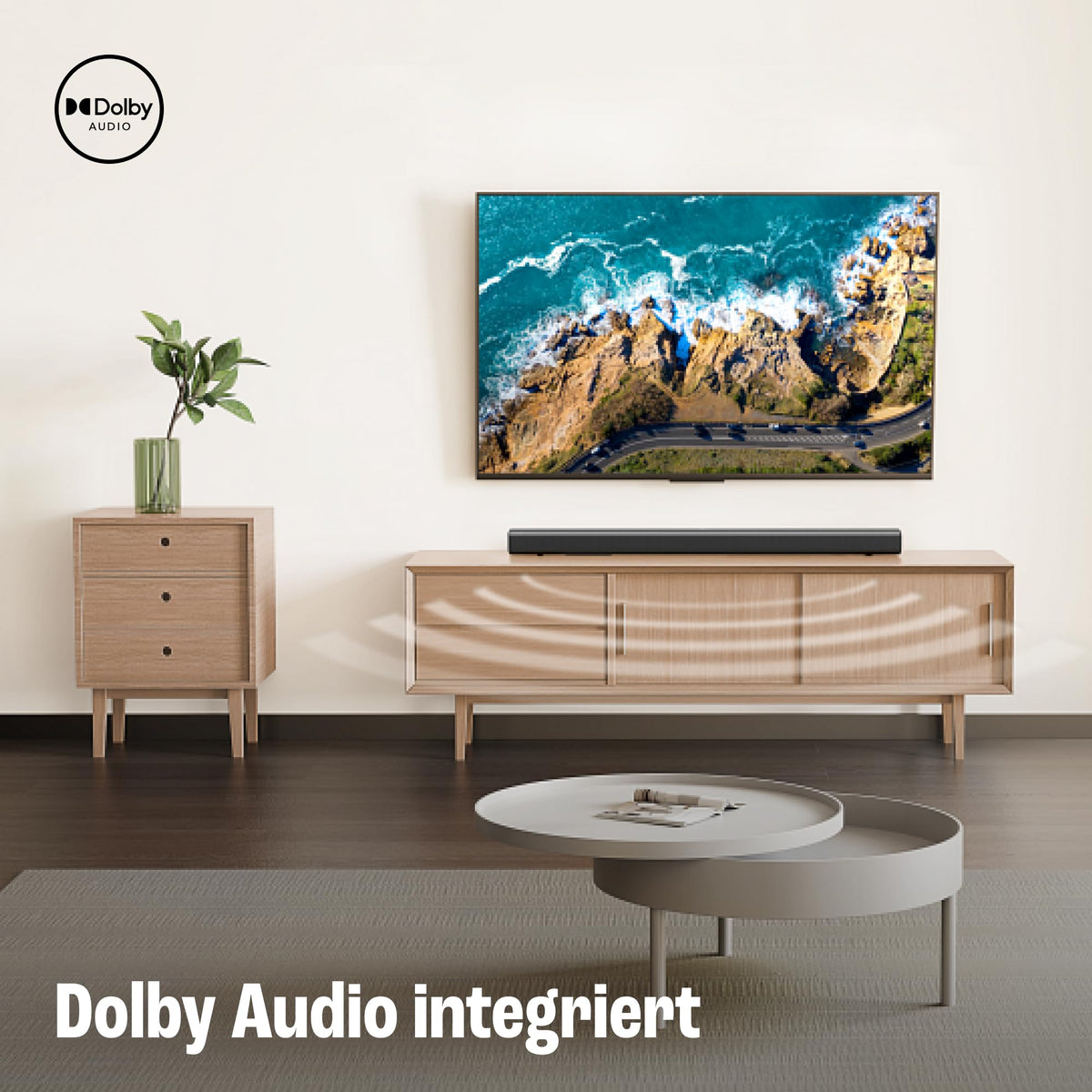 JBL Cinema SB 510, 3.1-Channel Soundbar, Black - JBLSB510BLKEP