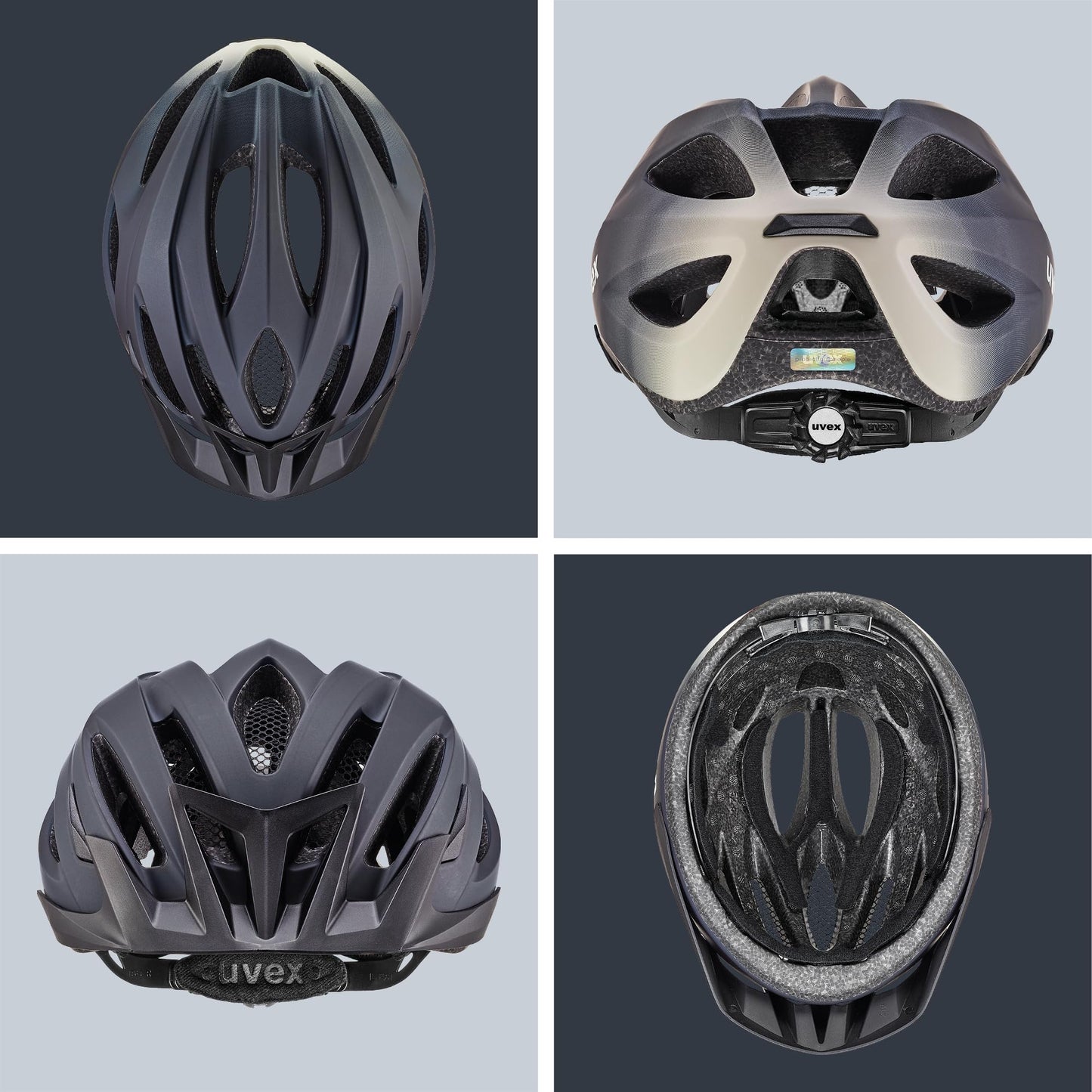uvex Viva 3 bicycle helmet, deep space sand matt, 52-57 cm - S4109840915