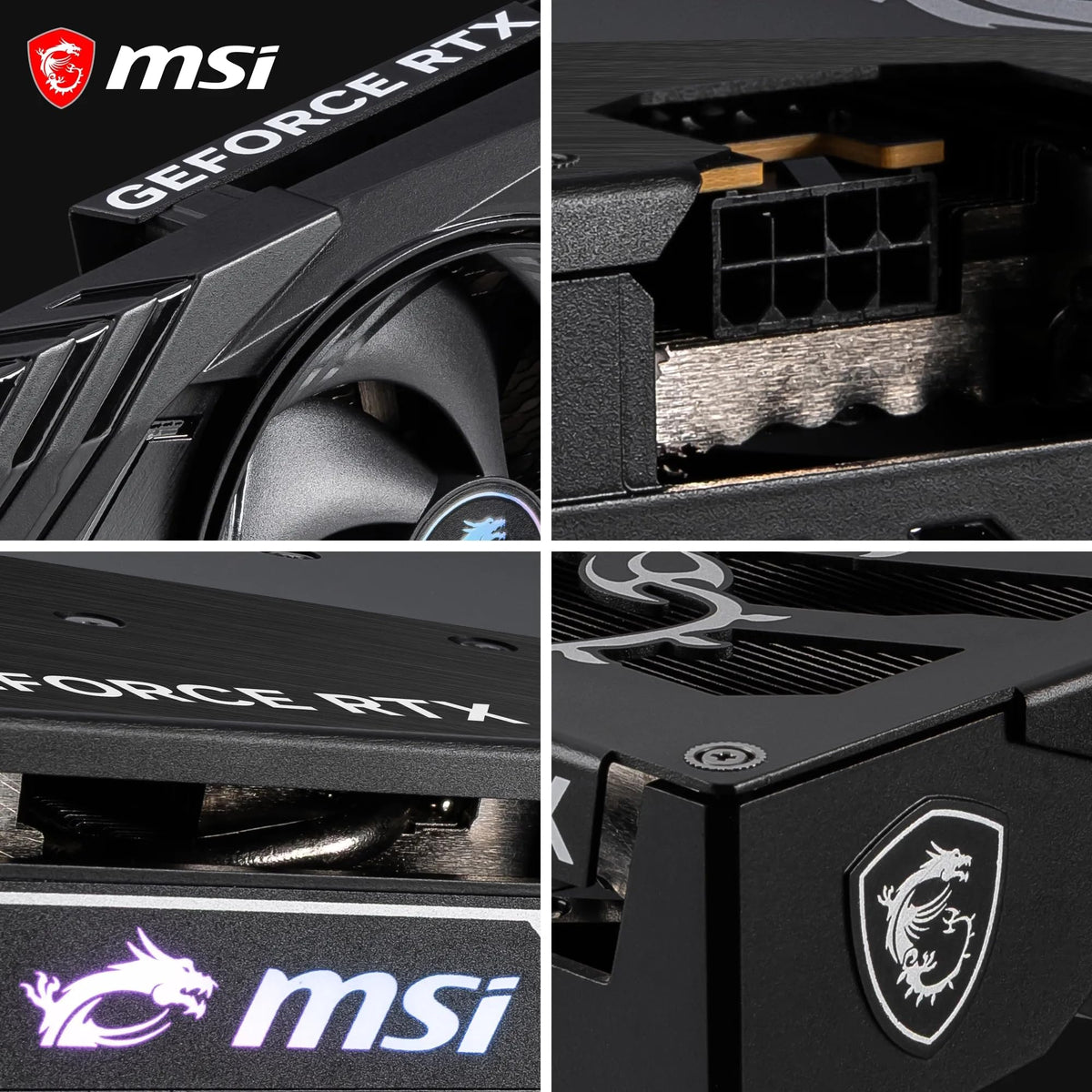 MSI GeForce RTX 5060 8G Gaming OC - 8GB GDDR7 (28Gbps/128-bit), PCIe 5, Boost: 2625 Hz, HDMI 2.1b, DisplayPort 2.1b - GEFORCE