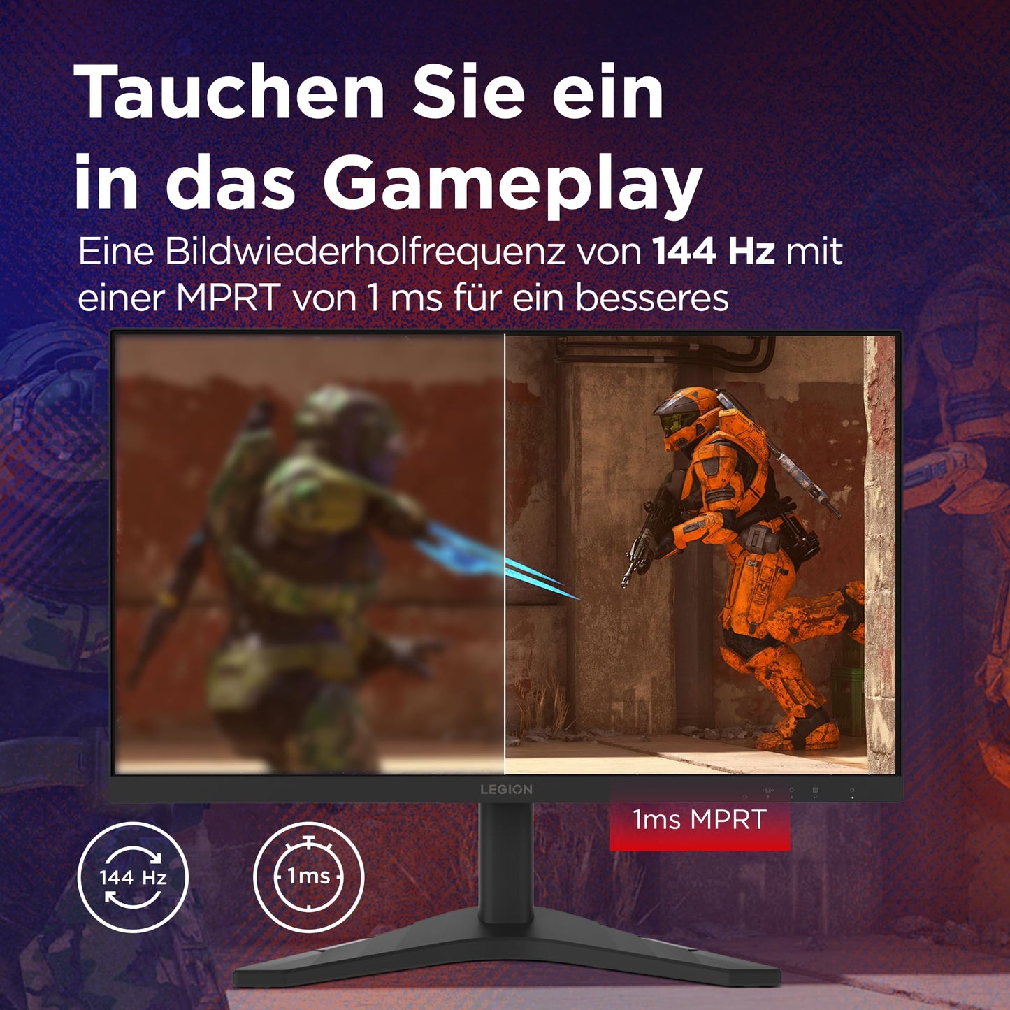 Lenovo Legion R24s | 24" Full HD Gaming Monitor - 68CBGAC2E5