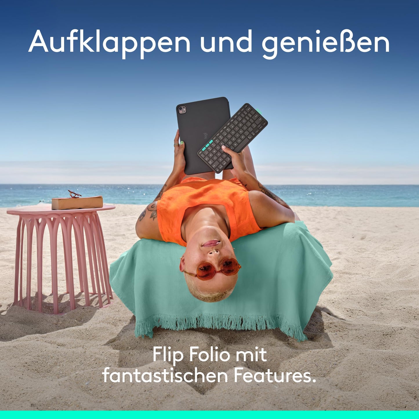 Logitech Flip Folio iPad Pro 11" M4 M5 (920-013397)