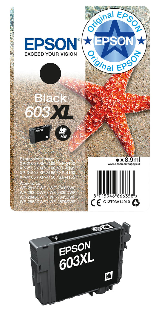 Epson 603XL Black (C13T03A14010)