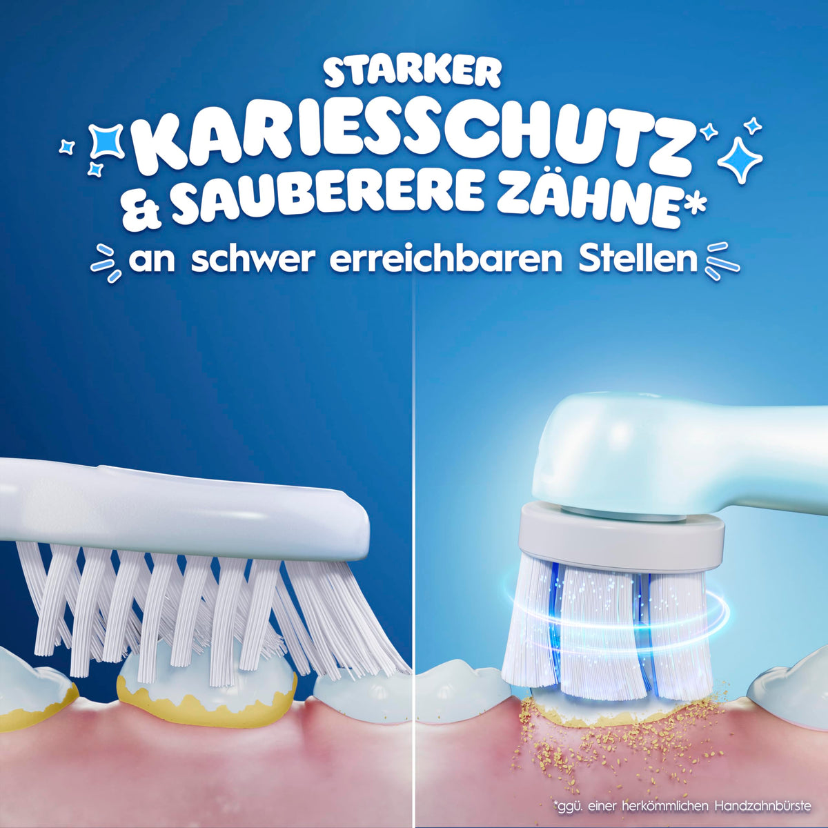 Oral-B iO Perii de schimb Kids 6+ Disney Stitch, Albastru, 4 bucăți - 8700216931069