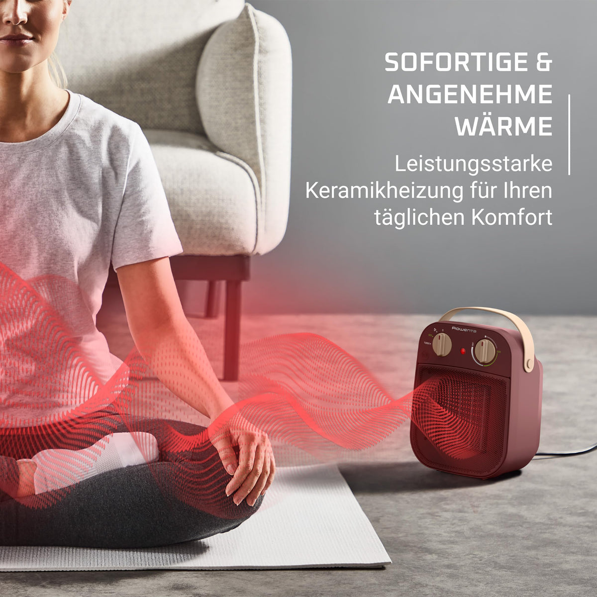Rowenta My Nomad Heater, powerful and quiet SO8231 - SO8231F0