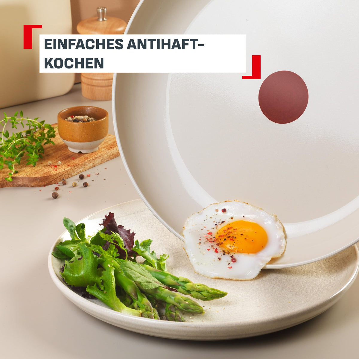 Tefal Reflect On 3-piece Frying Pan Set, 20/24/28 cm, for all types of cooktops - G0229132