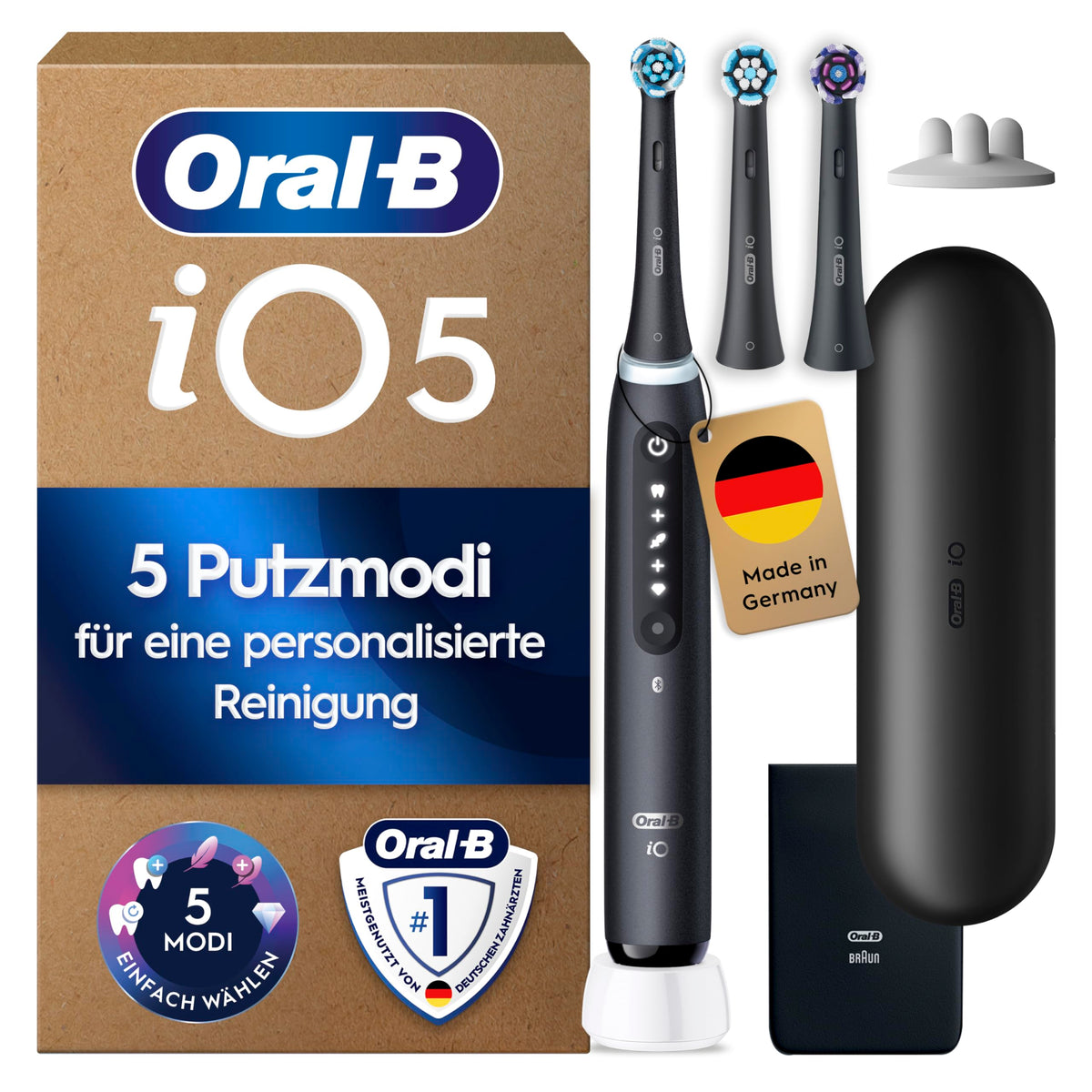 Oral-B iO Series 5 Electric Toothbrush, Black - 4210201446347