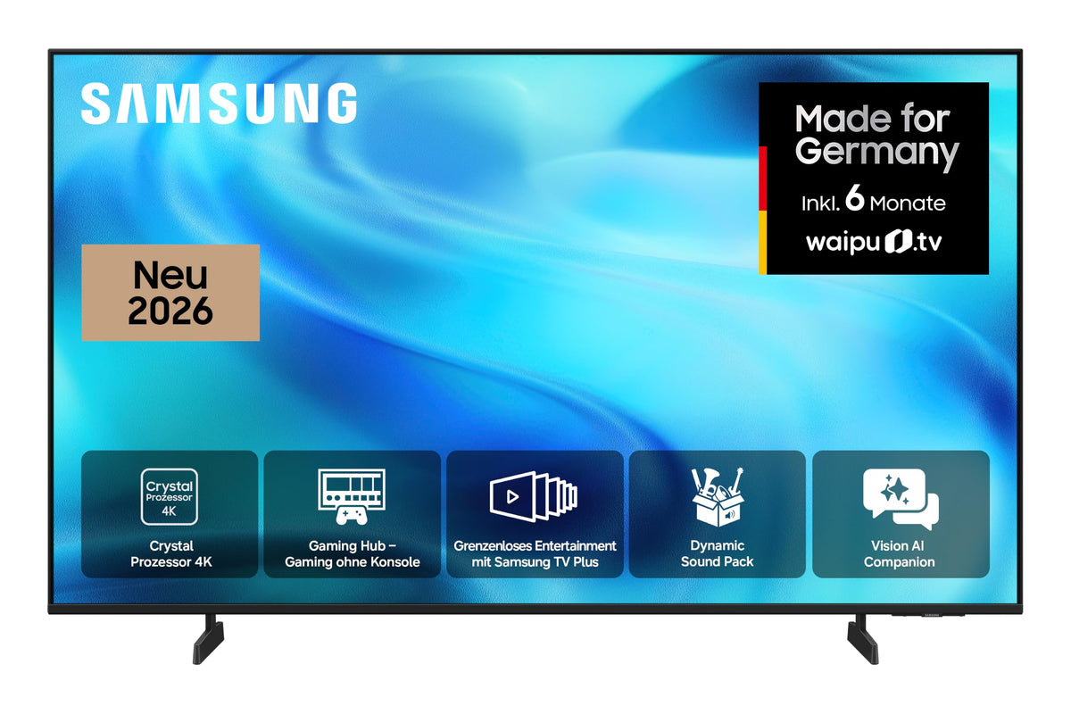 Samsung Crystal U7099H 4K 55 Inch (138 cm), UHD TV, Smart AI TV - GU55U7099HU