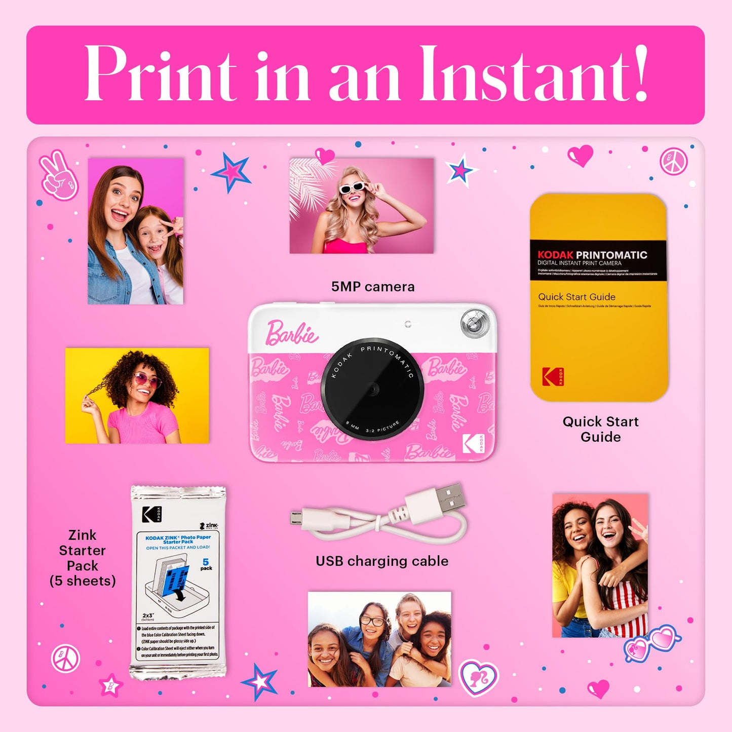 Kodak Printomatic Barbie Edition