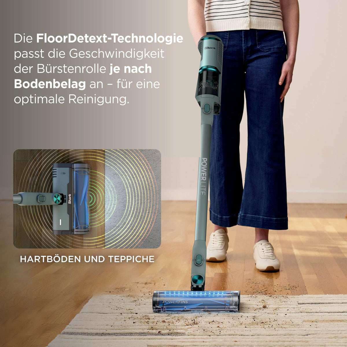 Shark PowerLite Clean & Empty Pet, BU3623EUT, până la 40 de minute autonomie