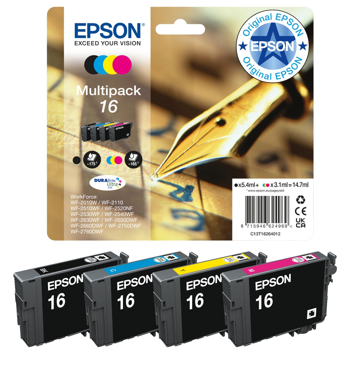 Epson 16 Multipack (C13T16264012)