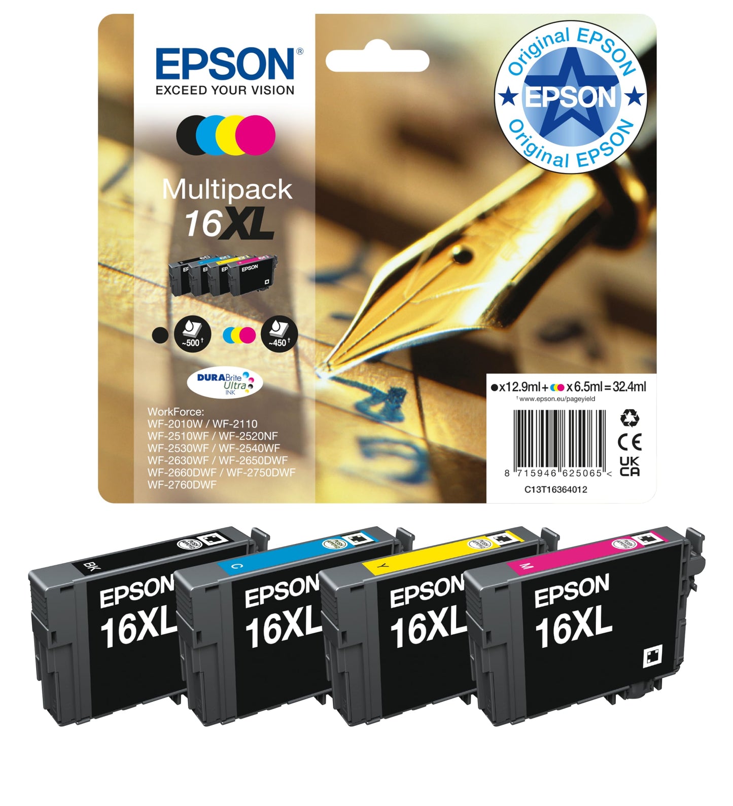 Epson 16XL Multipack (C13T16364012)