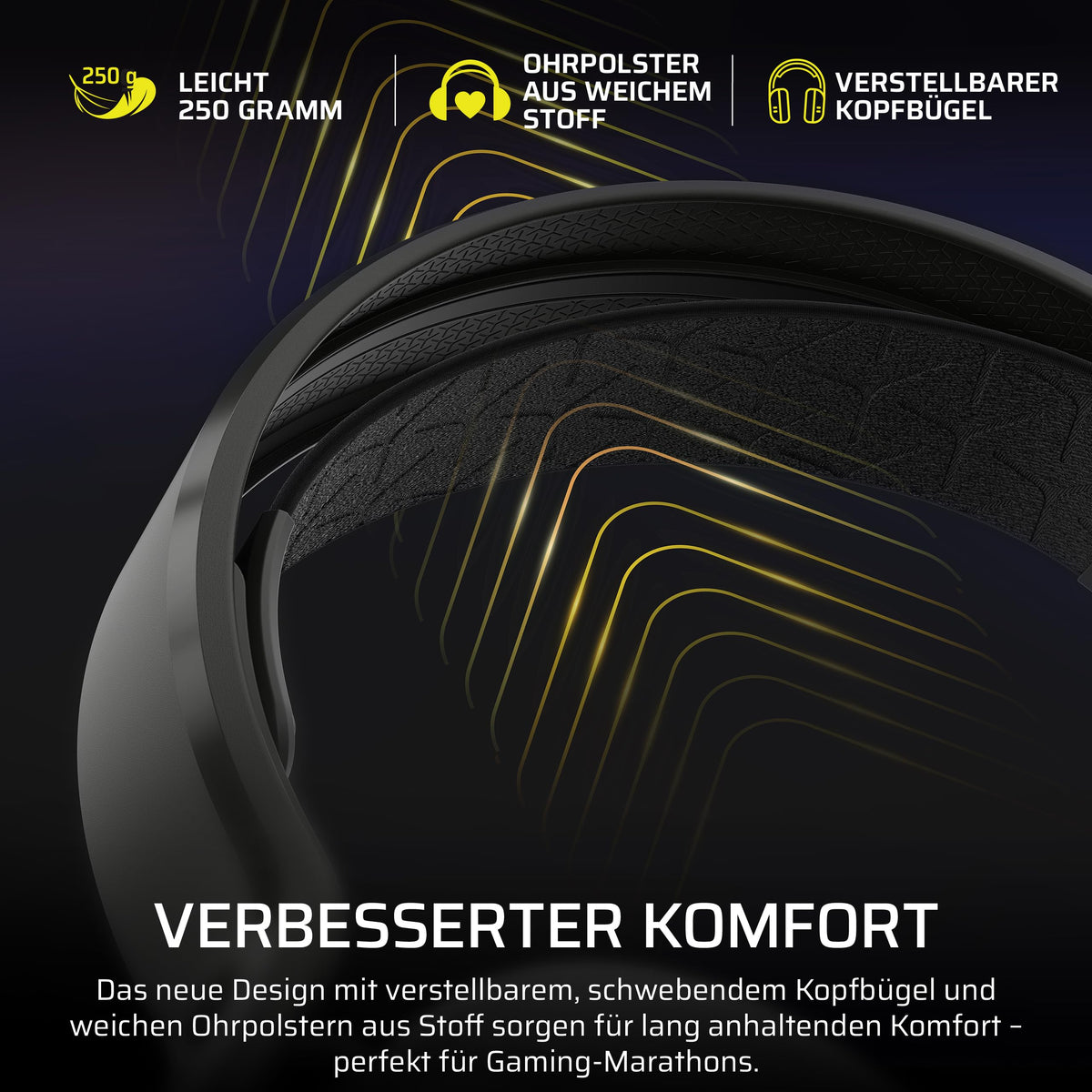 Corsair HS35 v3 Wireless Gaming-Headset cu microfon – Negru - CA-9011401-WW