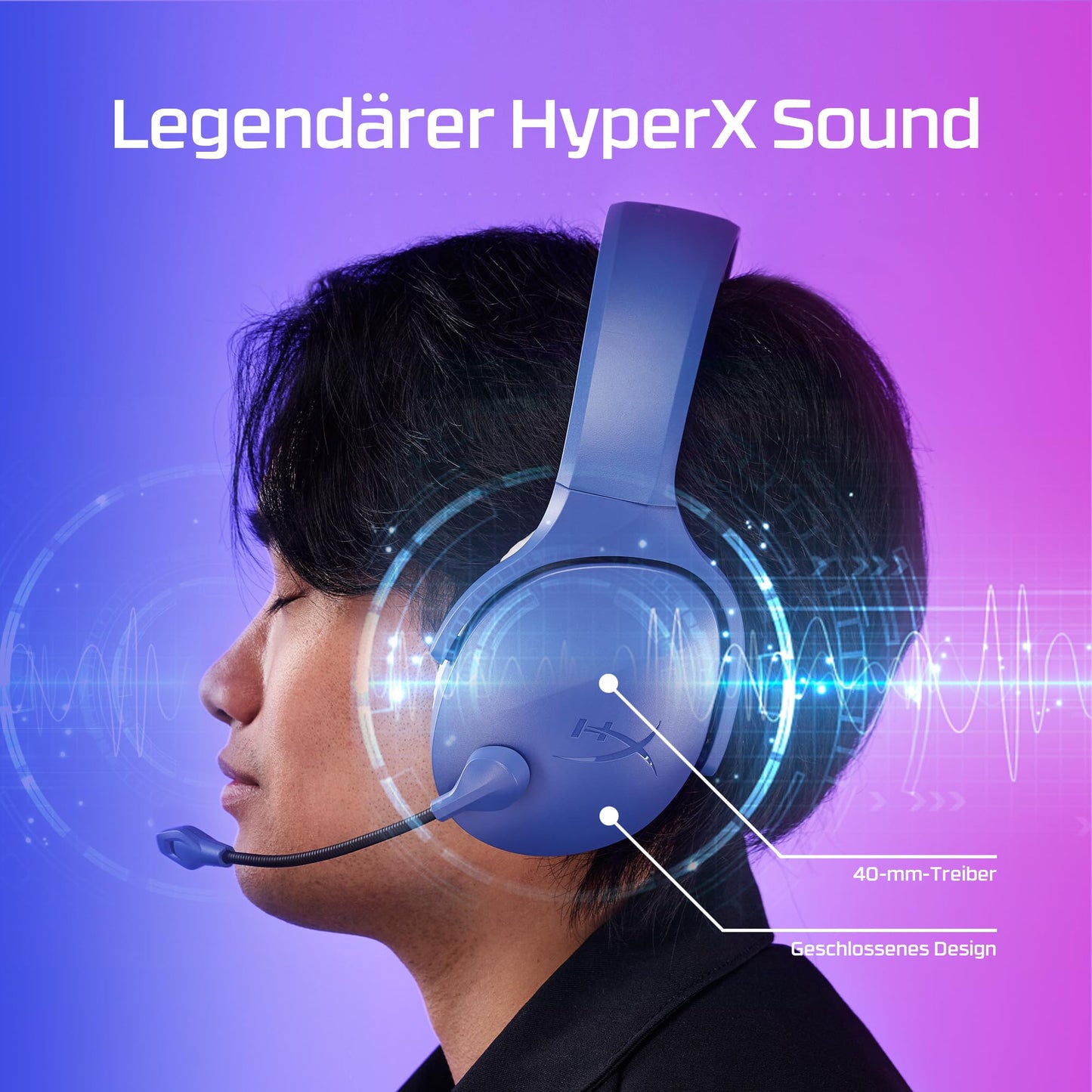 HyperX Cloud Jet – Dual Wireless Gaming Headset - AJ0T1AA
