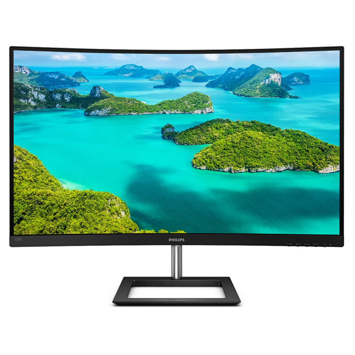 Philips 328E1CA - 32 inch UHD Curved Gaming Monitor, 60 Hz, 4ms, AdaptiveSync (3840x2160, HDMI 2.0, DisplayPort) black - 328E1CA/00