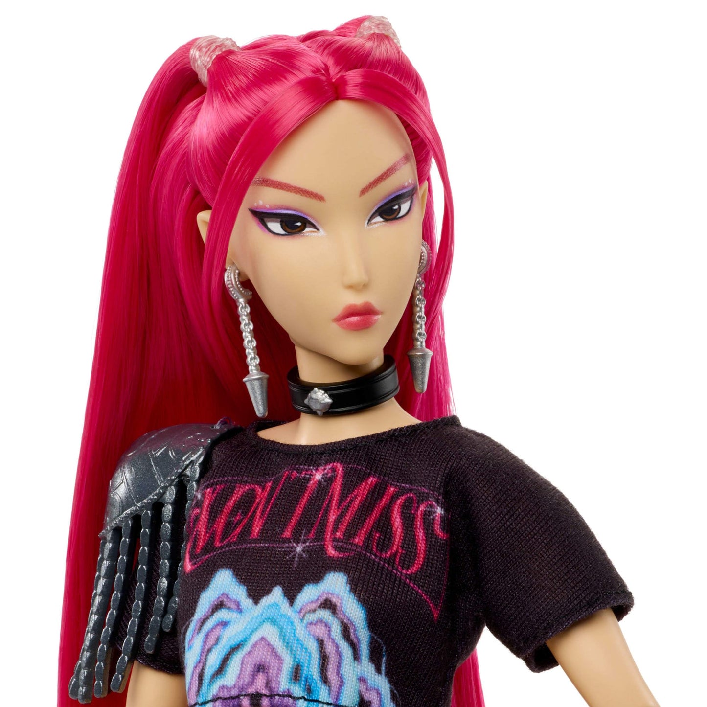 Mattel KPop Demon Hunters HUNTR/X Mira Fashion Doll in How It's Done Stage Outfit with Sword Accessory, Movie Inspired, JRN36