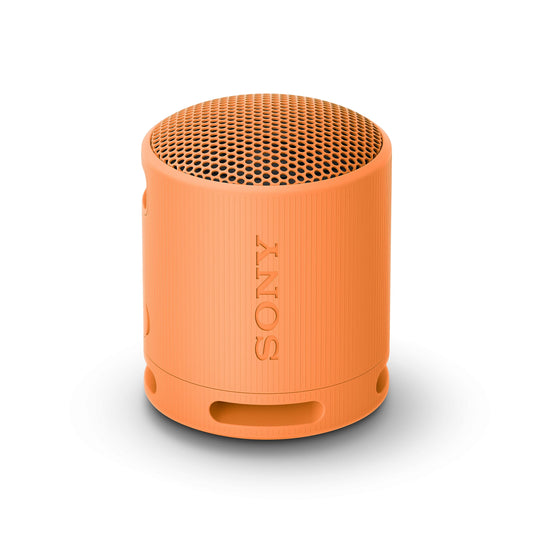 Sony SRS-XB100 - Wireless Bluetooth Speaker, Portable, Lightweight, Compact, Outdoor, Travel Speaker, Durable, IP67 Waterproof and Dustproof, 16 Hour Battery, Carrying Strap, Hands-Free Function, Orange - SRSXB100DCE7