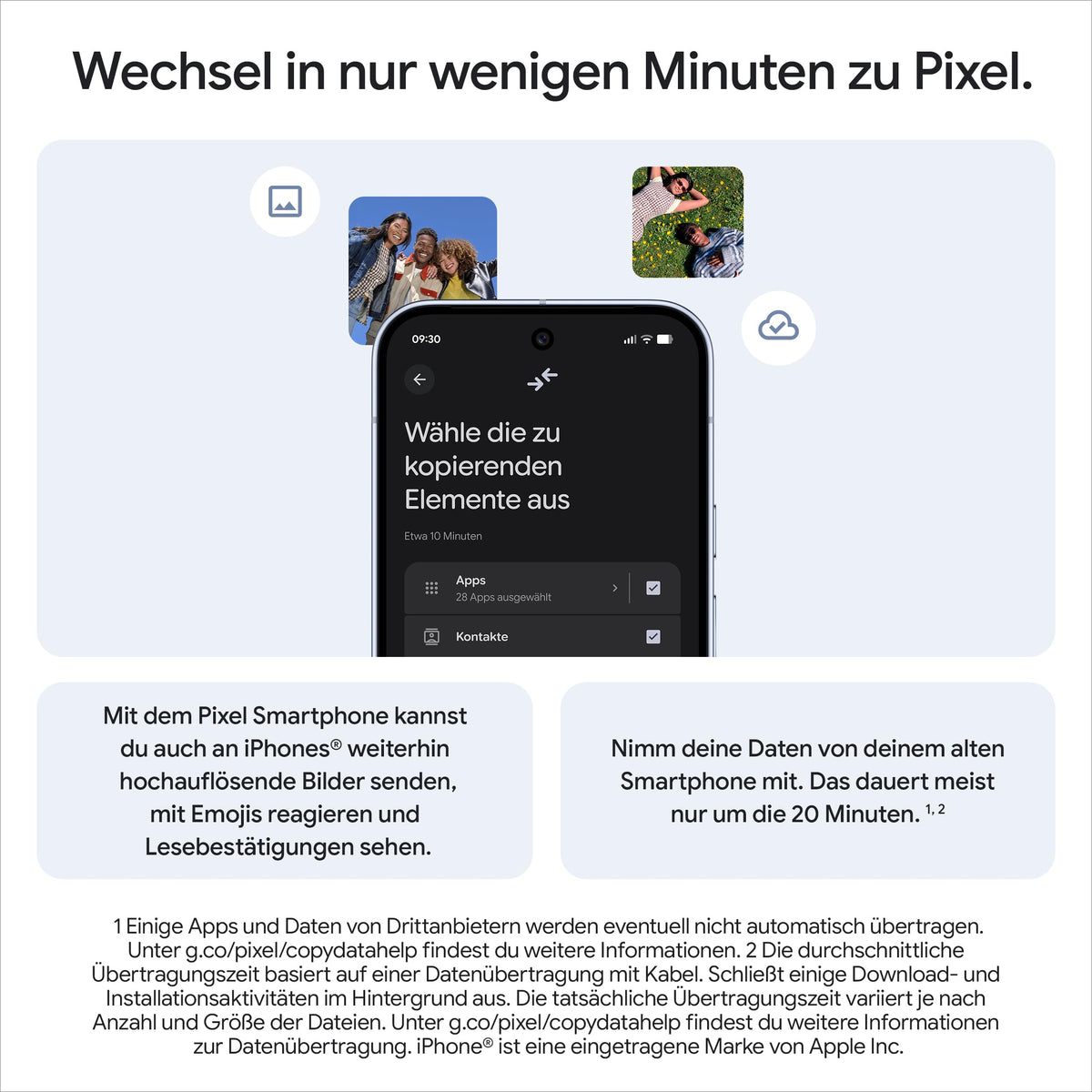 Google Pixel 10 Pro XL – Android smartphone without SIM lock, featuring Gemini, triple rear camera, over 24 hours of battery life, and a 6.8-inch Super Actua display – Obsidian, 256GB - GA09602-AN