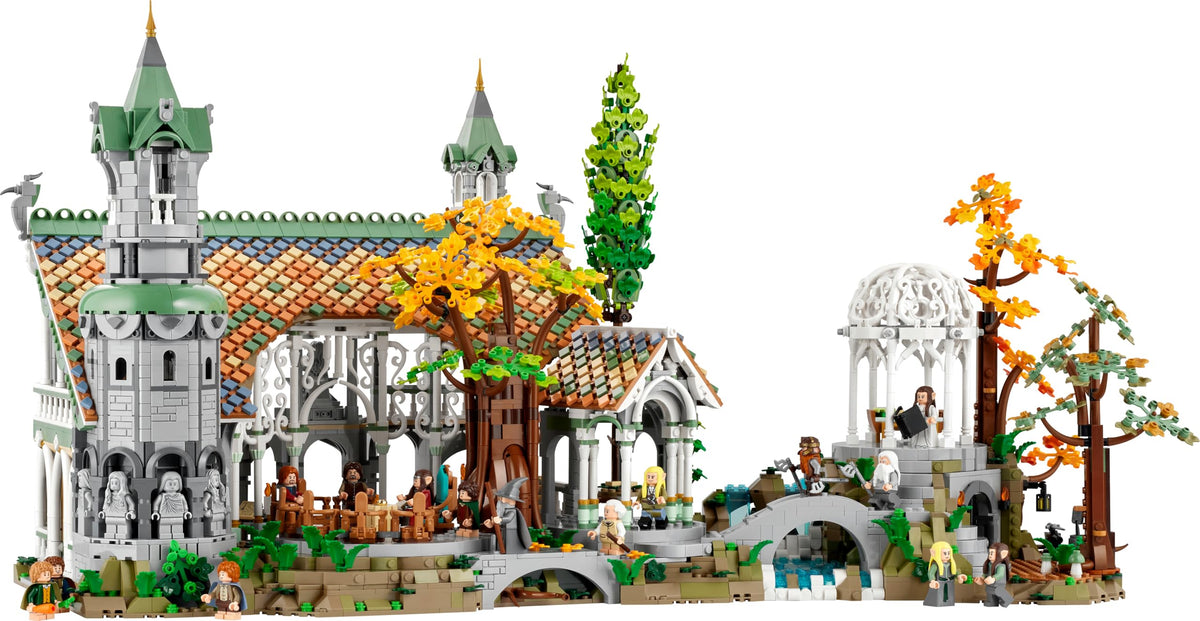 LEGO Icons Stăpânul Inelelor: Bruchtal 10316