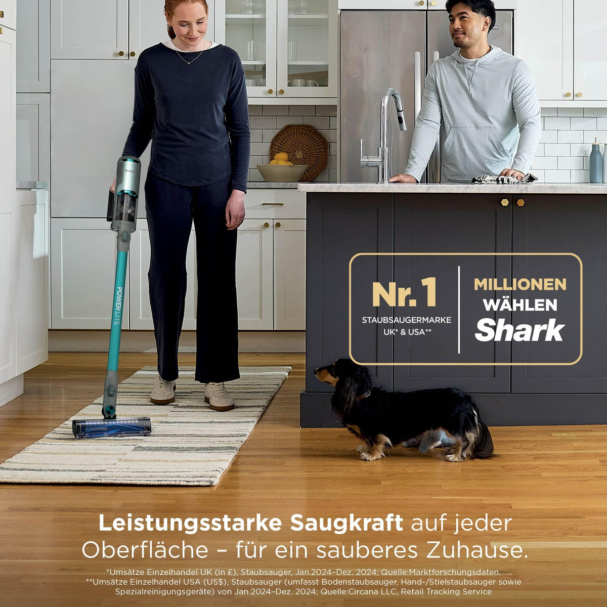 Aspirator fără fir Shark PowerLite 40 minute autonomie BU1623EU
