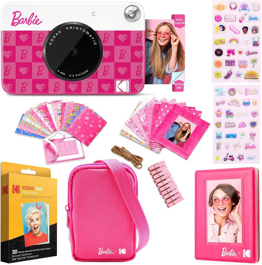 Kodak Printomatic Barbie Edition Starter Bundle
