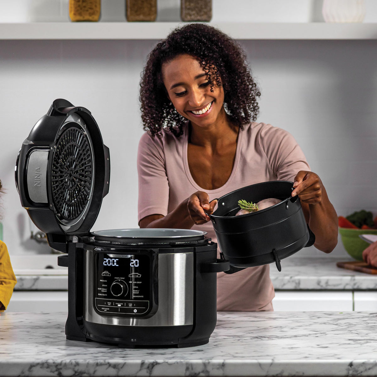 Ninja Foodi MAX Multicooker, 7.5L, 9-in-1 Multicooker, Grilling and more - OP500EU