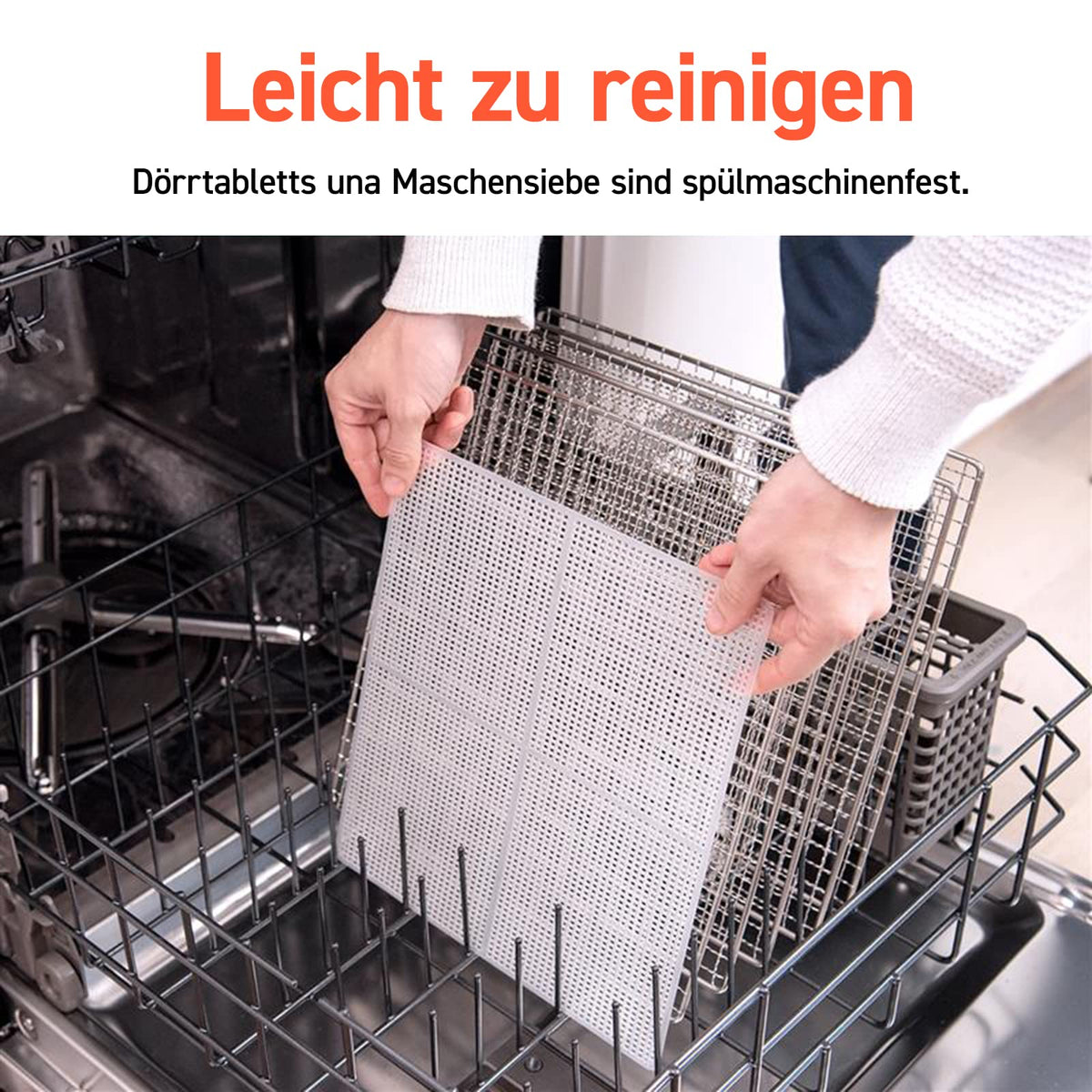COSORI Deshidrator din oțel inoxidabil, Dehidrator de alimente, Fără contact cu plasticul, 650W - CP267-FD