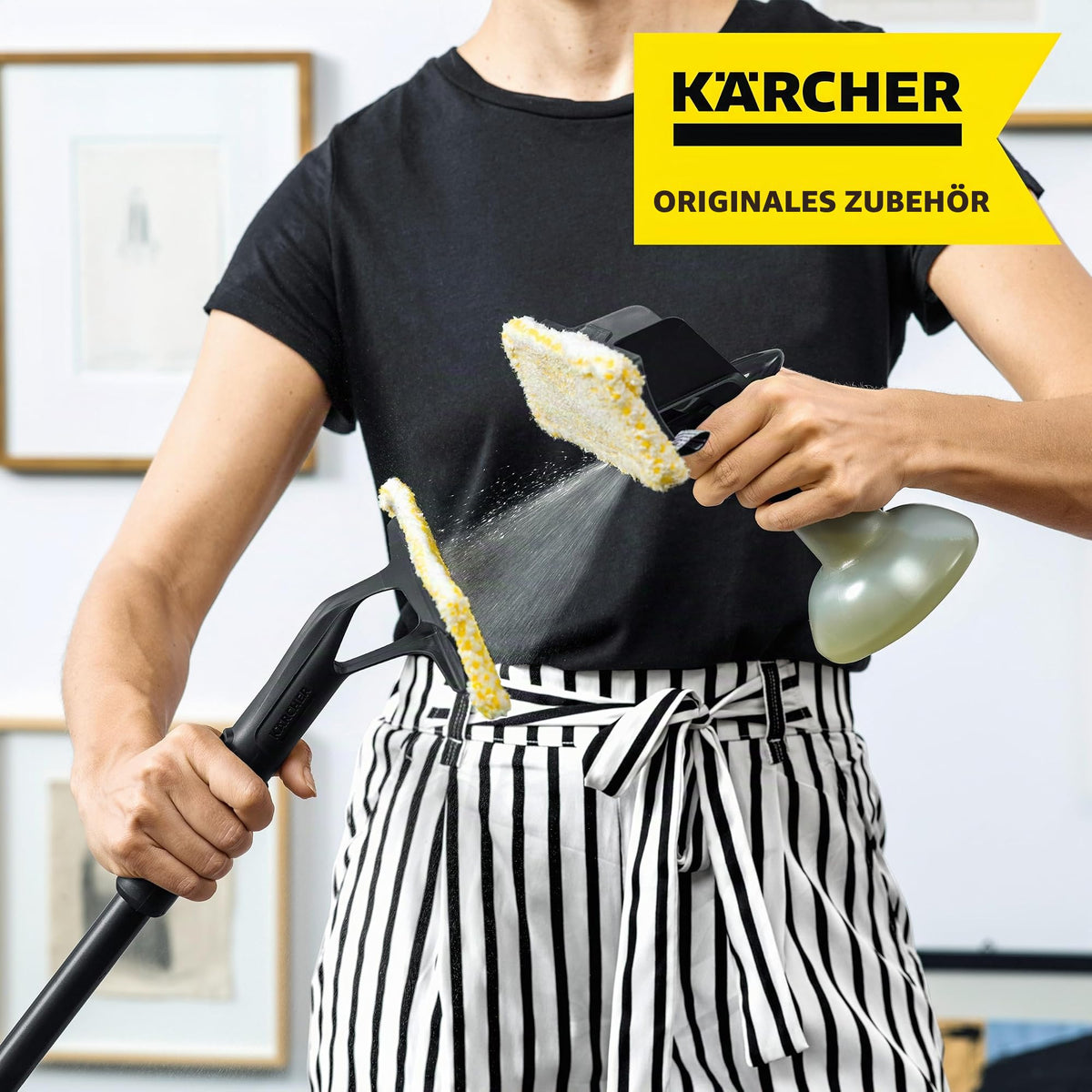 Kärcher Original Extension Set for Kärcher Window Vacuum Cleaner, 0.6 to 1.5 m - 2.633-144.0