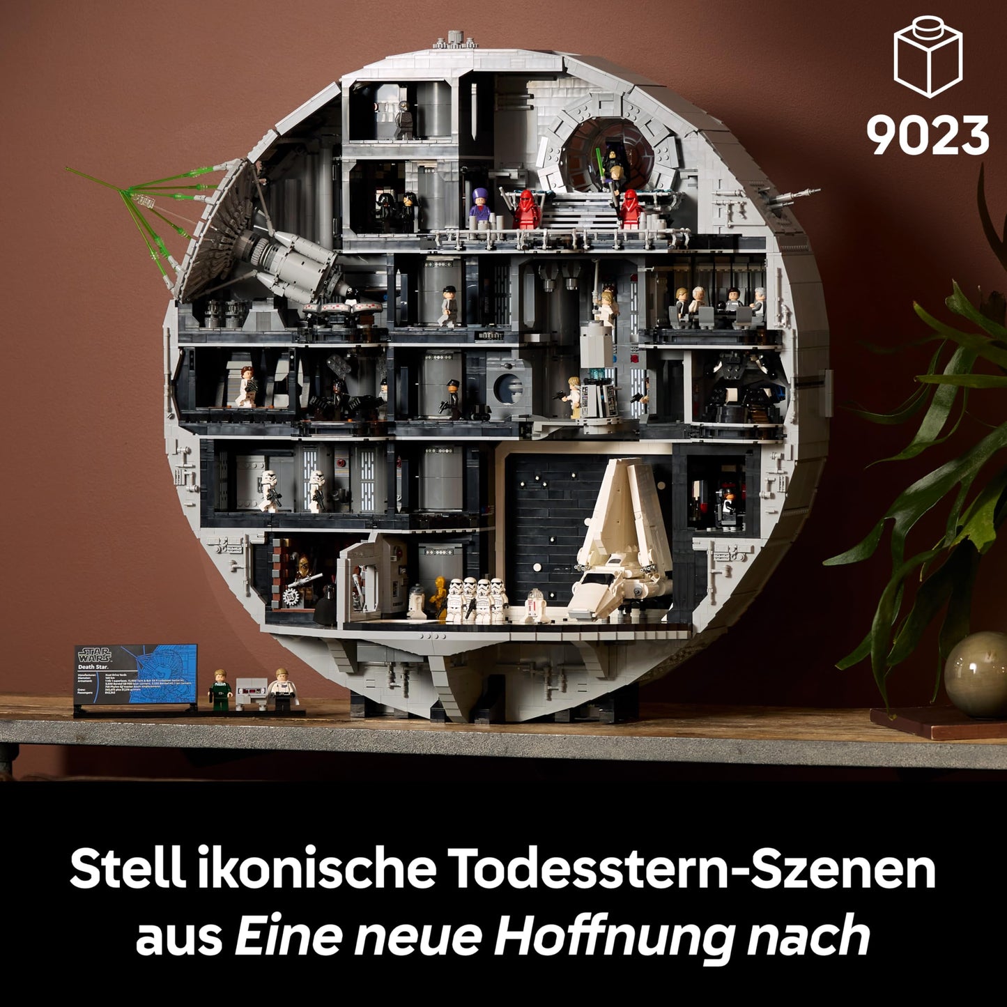 LEGO Star Wars Death Star - Building Set for Adults - Interactive UCS Display Model with 36 Minifigures including Luke Skywalker, Han Solo & Darth Vader - Gift for Men, Women and Fans - 75419