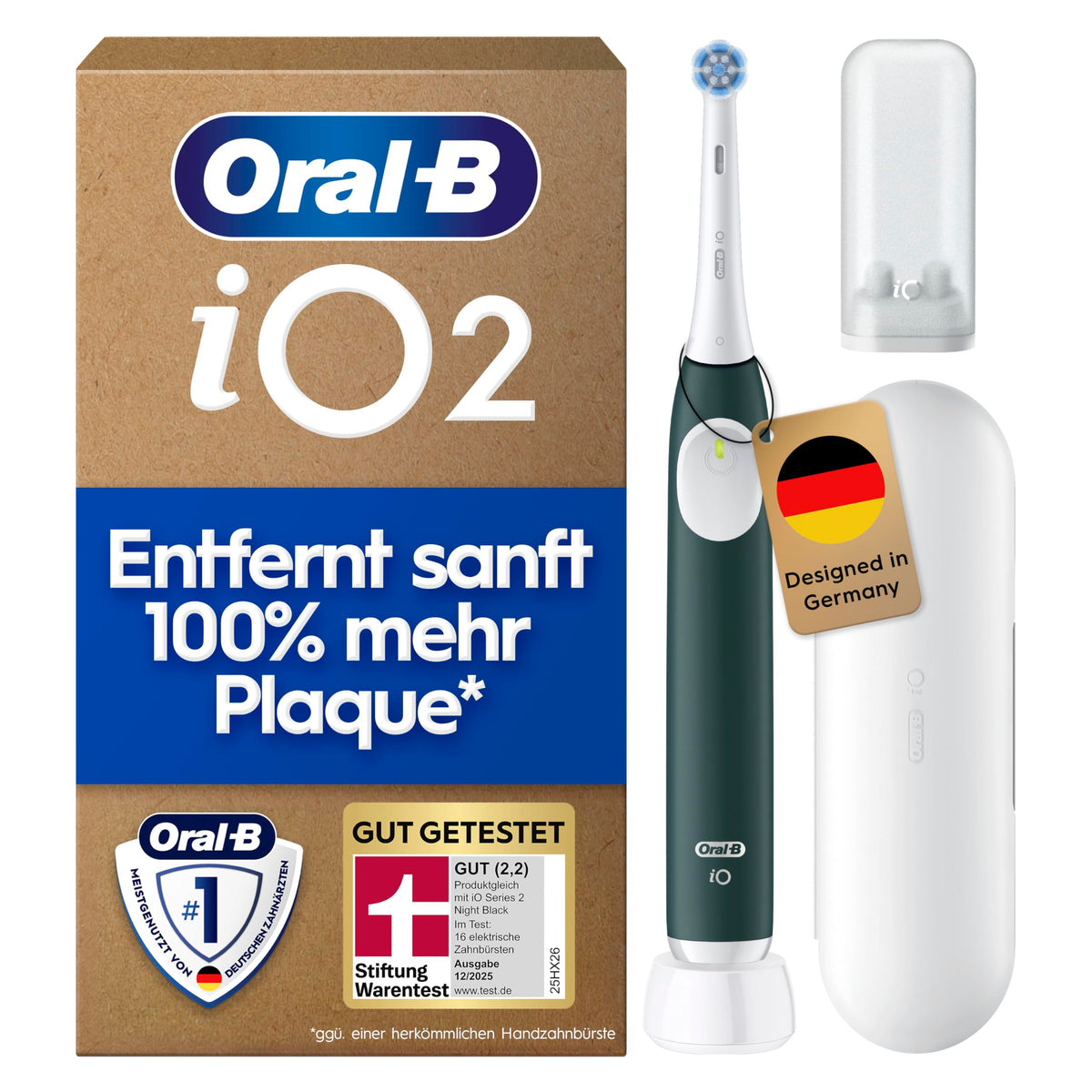 Oral-B iO Series 2 Electric Toothbrush, Green - 8700216655804