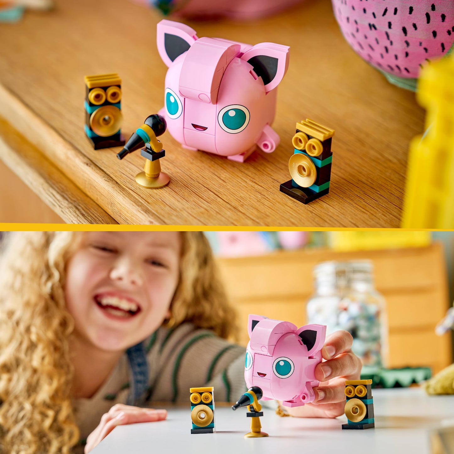 LEGO Pokémon SMART Play: Jigglypuff Concert - compatible interactive building and play set with SMART tag and Pokémon figure - gift idea for children aged 7 and up - 72159