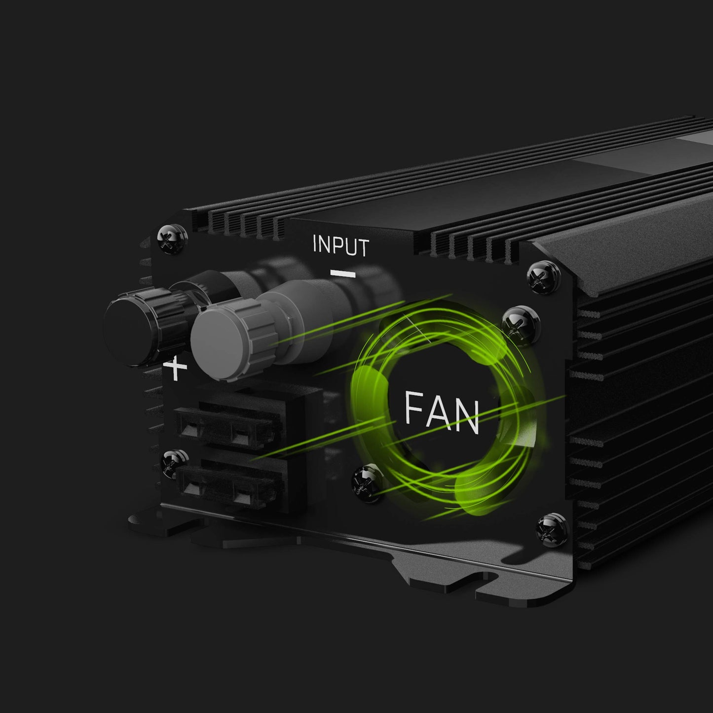 Green Cell PRO 500W/1000W 12V to 230V Sine Wave Volt Car Voltage Converter Inverter Power Solar Inverter DC AC Converter Current Converter Caravan Car Modified Sine