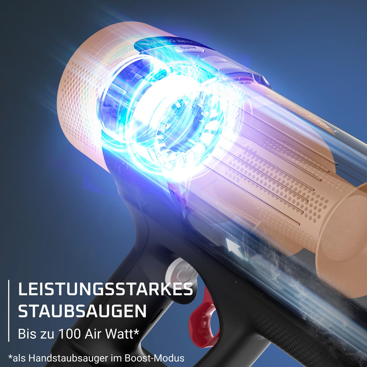Rowenta X-Force Flex 9.80 cordless battery stick vacuum cleaner, 100 AW, LED nozzle - RH7L75E0